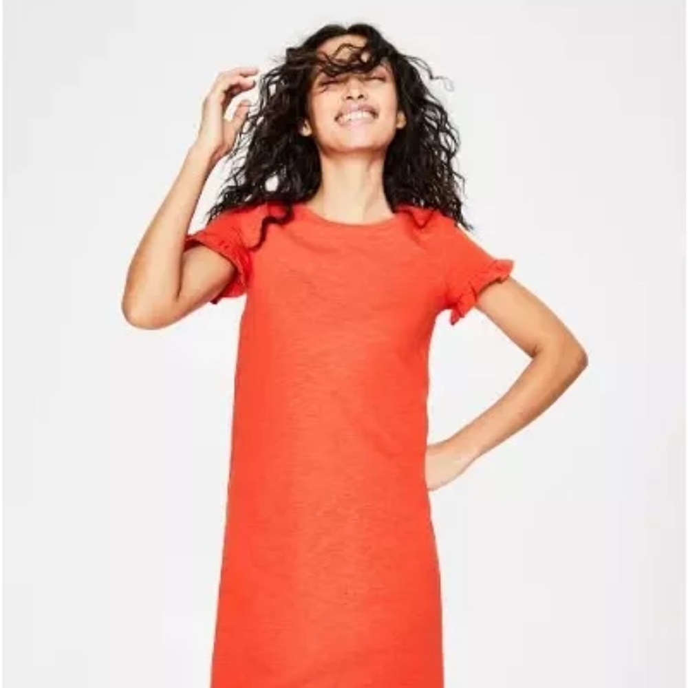 Boden Red Mini Dress - Picture 2 of 10